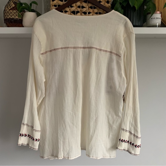 • [World Market] Embroidered Top • - Picture 7 of 10